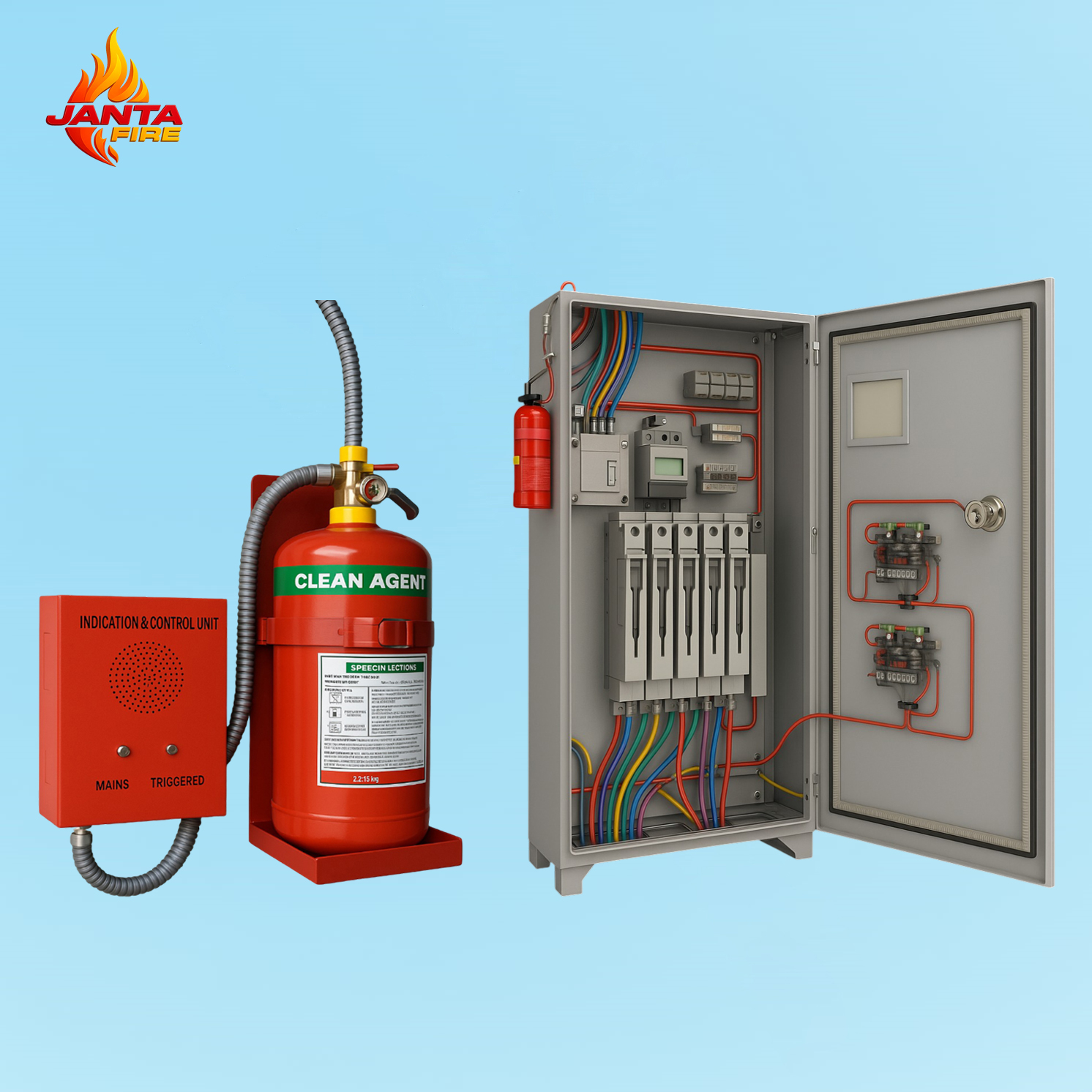 Clean Agent Suppression System