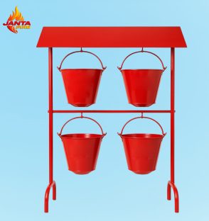 Fire-bucket-stand